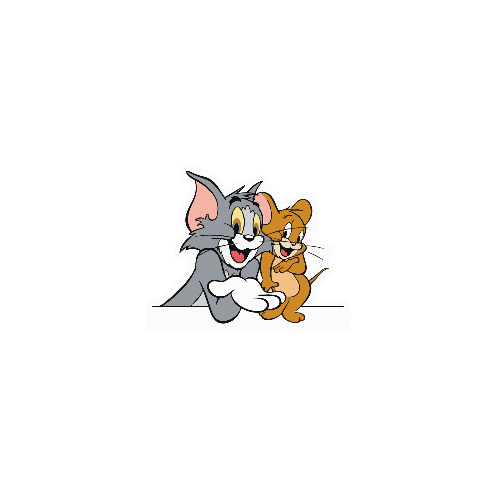 TOM N JERRY STICKER Premium Vinyl Sticker