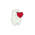PANDA HEART STICKER Premium Vinyl Sticker