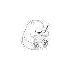 PANDA STICKER Premium Vinyl Sticker