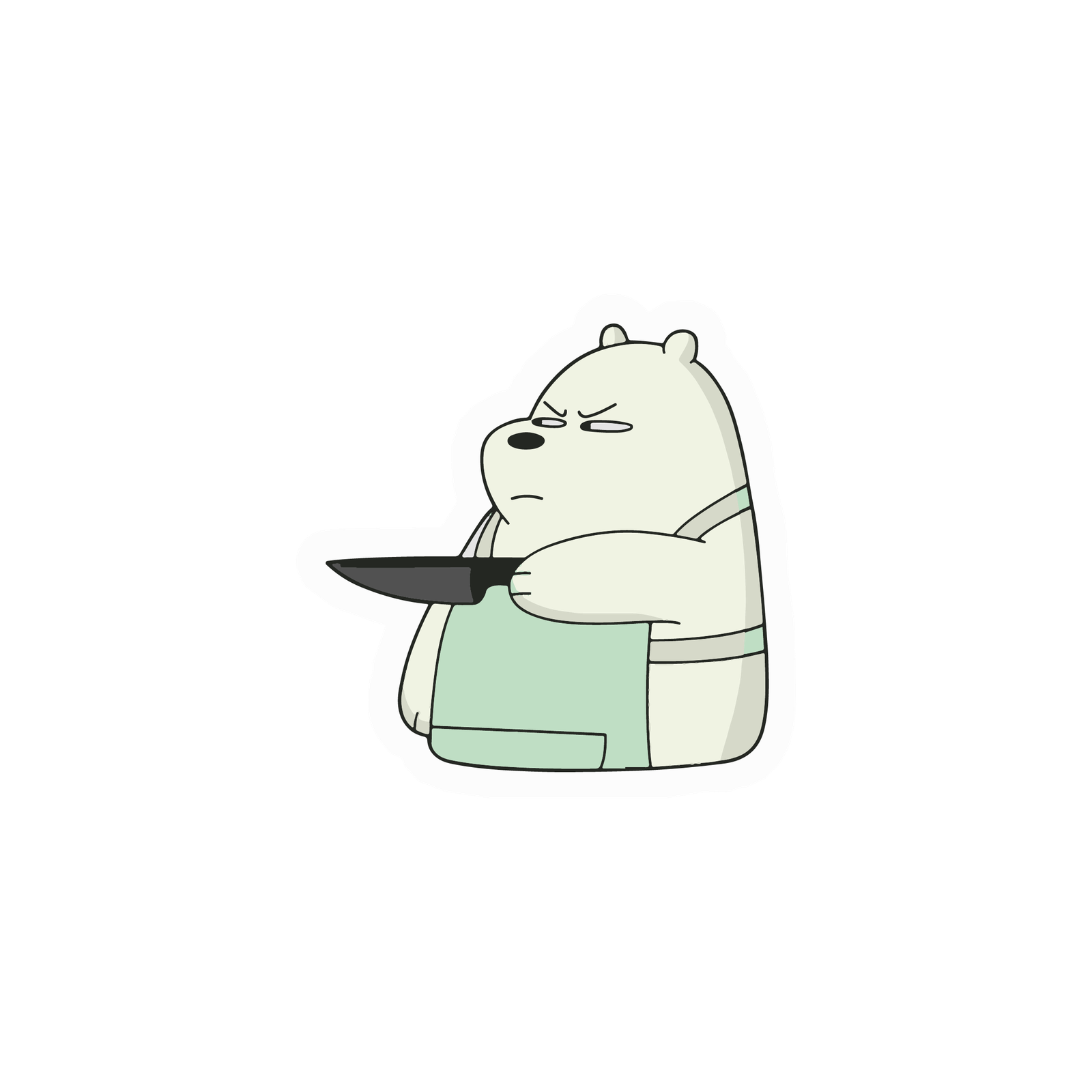 CARTOON STICKER Premium Vinyl Sticker