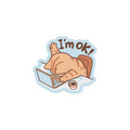 IM OK STICKER Premium Vinyl Sticker