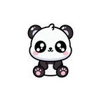 CUTE PANDA STICKER Premium Vinyl Sticker