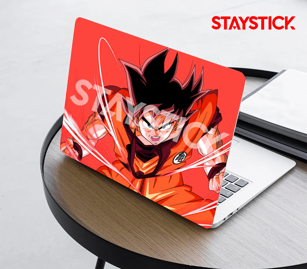 Goku Battle Mode Anime Laptop Skin
