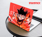 Goku Battle Mode Anime Laptop Skin