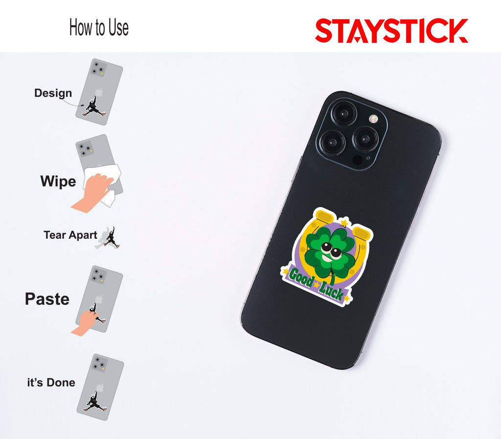 GOOD LUCK STICKER Premium Vinyl Sticker