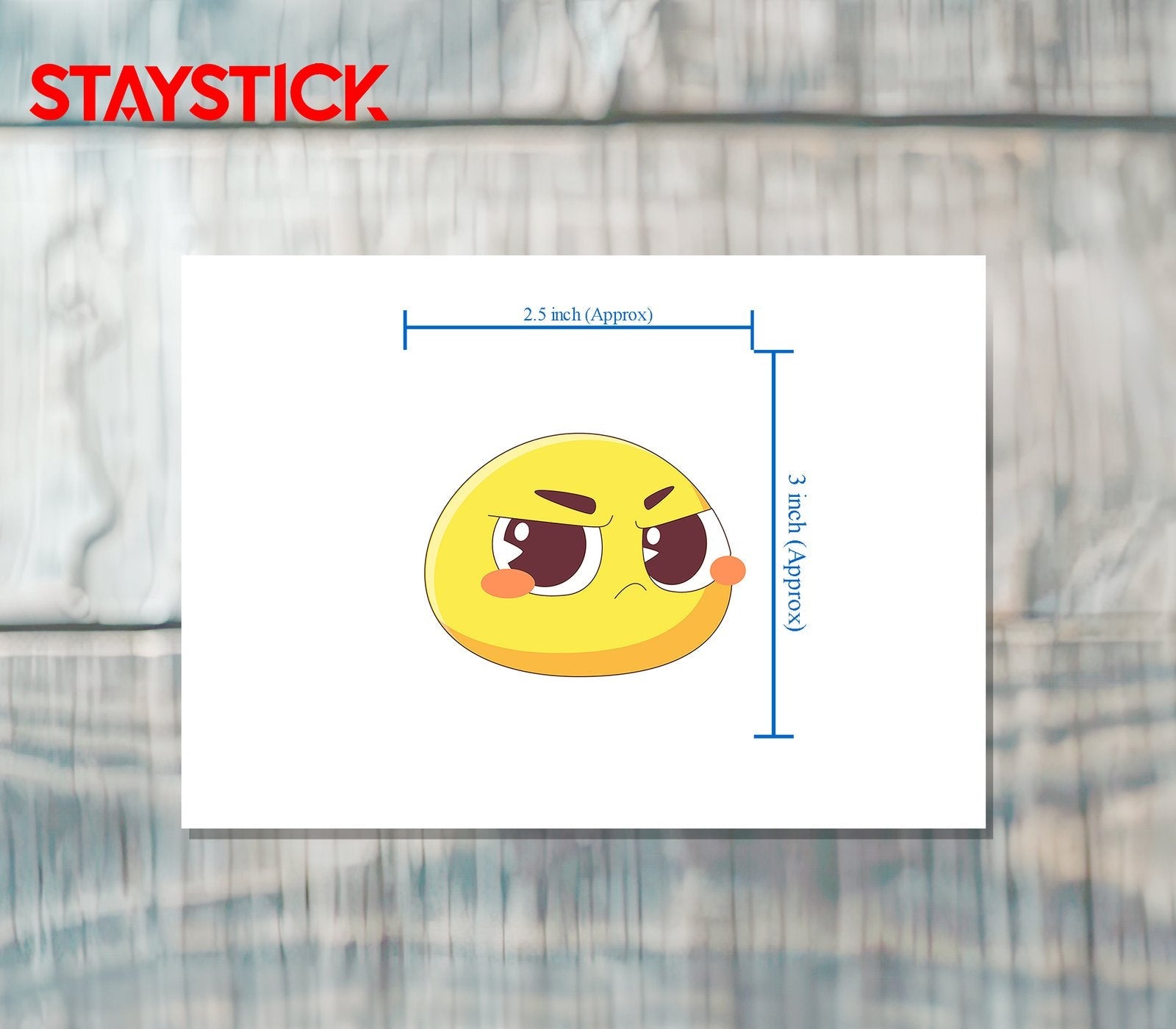 EMOJI 8 STICKER Premium Vinyl Sticker