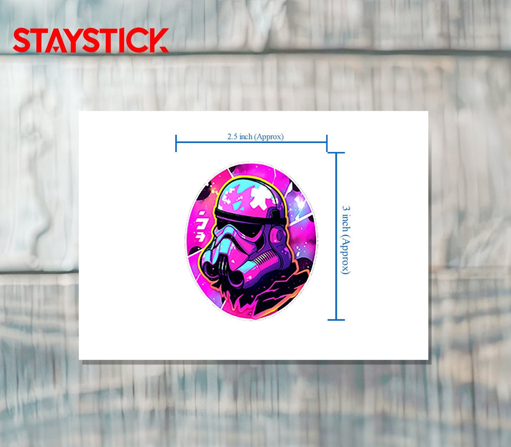 STAR WAR STICKER Premium Vinyl Sticker