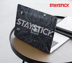 BLACK GRAPHICAL LAPTOP STICKER