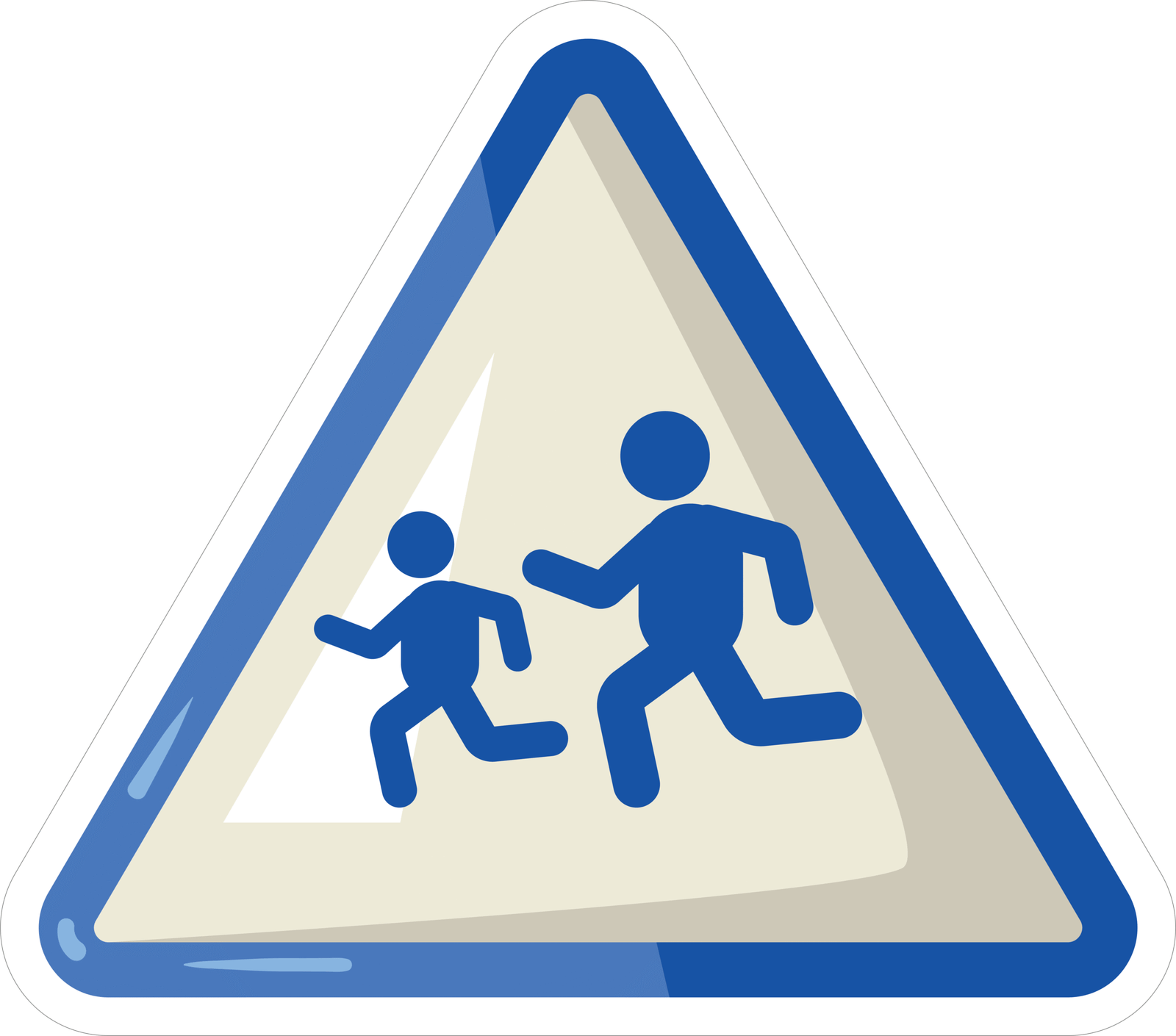 SCHOOL ZONE STICKER Safety Sticker