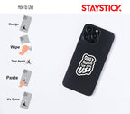 MUSIC STICKER Metalized Sticker