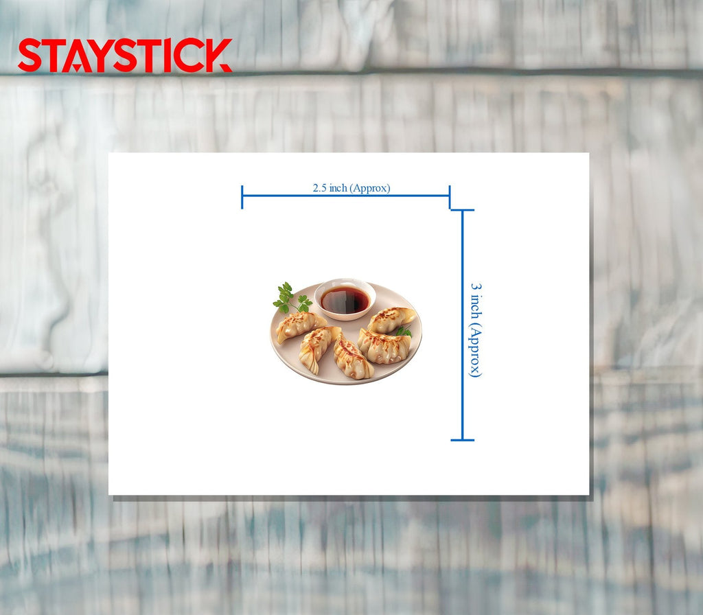 Delicious Gyoza Dumpling Sticker Premium Vinyl Sticker