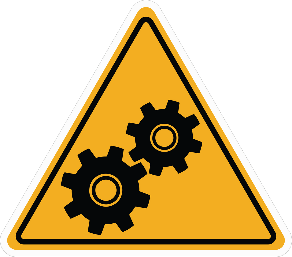MACHINERY STICKER Premium Vinyl Sticker