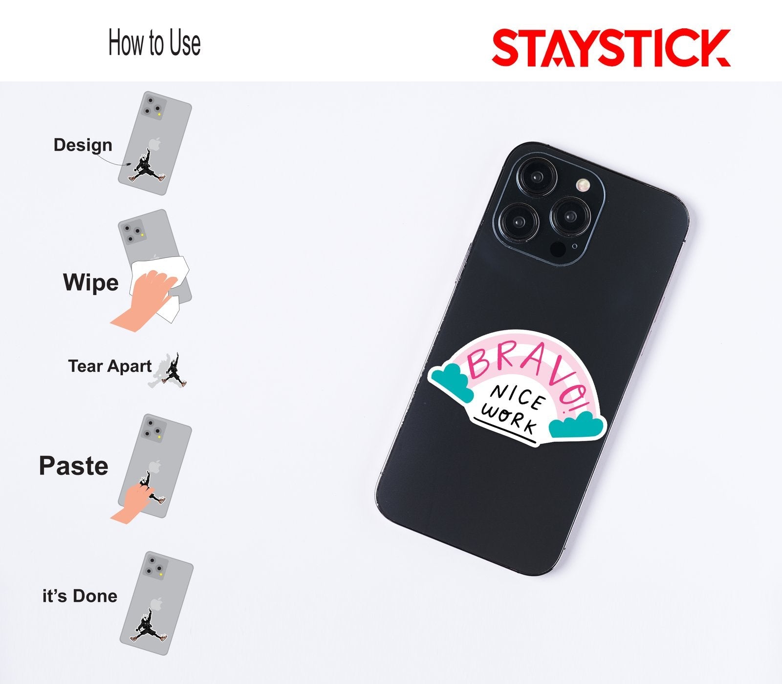 BRAVVO STICKER Premium Vinyl Sticker
