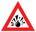 EXPLOSION STICKER Premium Vinyl Sticker