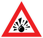 EXPLOSION STICKER Premium Vinyl Sticker