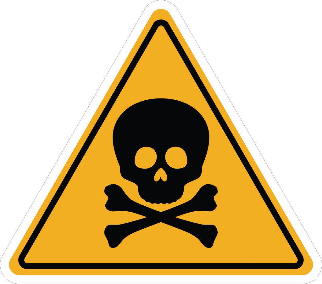 DANGER STICKER Premium Vinyl Sticker