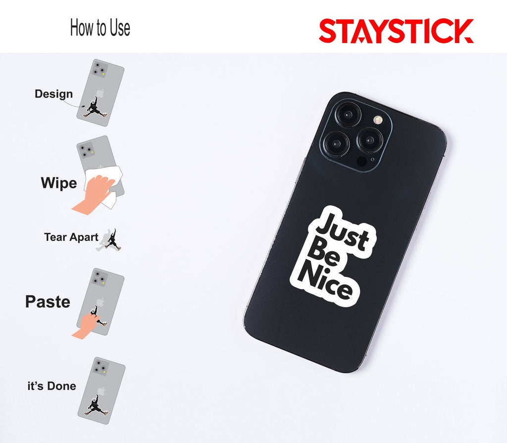 NICE STICKER Metalized Sticker