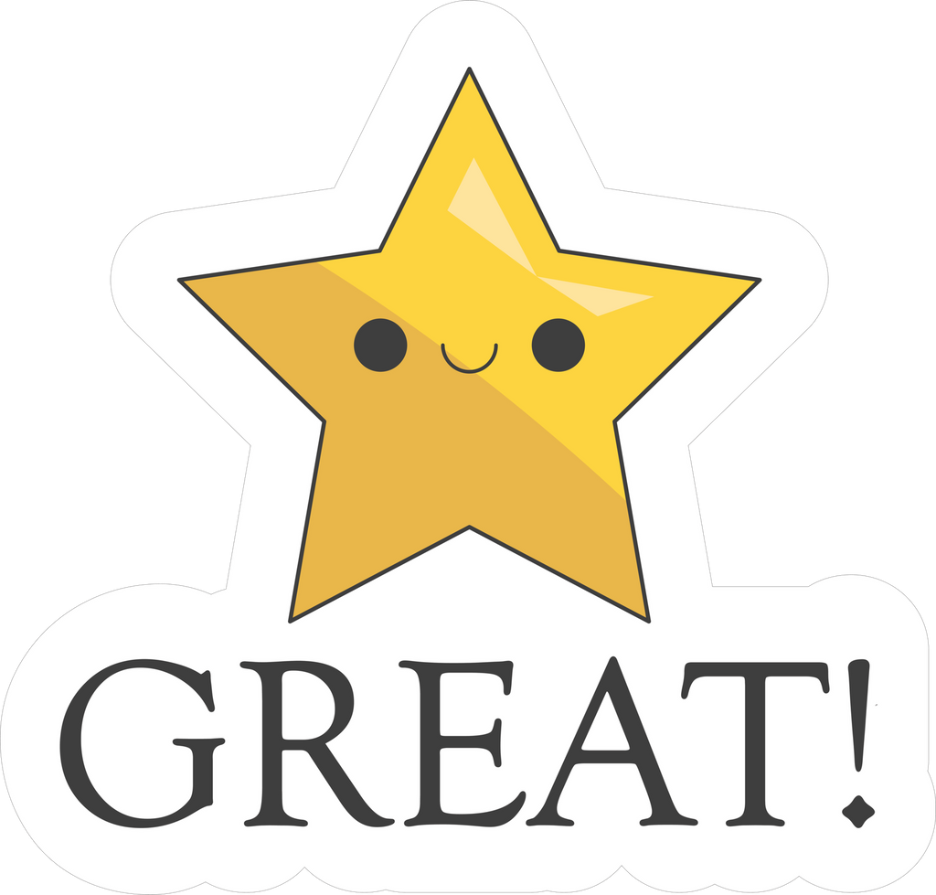 MOTIVATIONAL STICKER Metalized Sticker