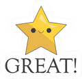MOTIVATIONAL STICKER Metalized Sticker