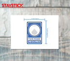 FACE MASK STICKER Safety Sticker