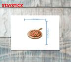 Pepperoni Pizza Sticker Premium Vinyl Sticker