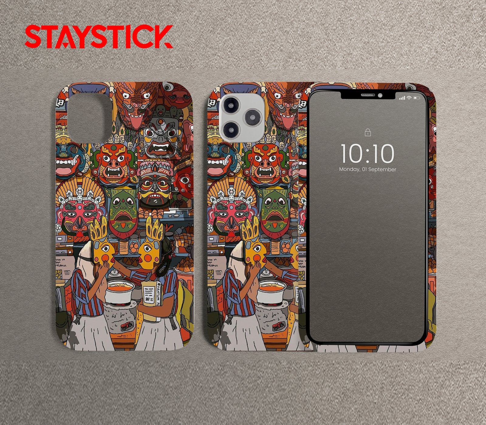 COLORFUL MOBILE STICKER