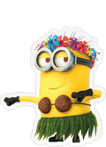 Hula Minion Sticker Premium Vinyl Sticker