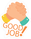 MOTIVATE STICKER Metalized Sticker