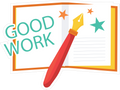 GOOD WORK STICKER Premium Vinyl Sticker
