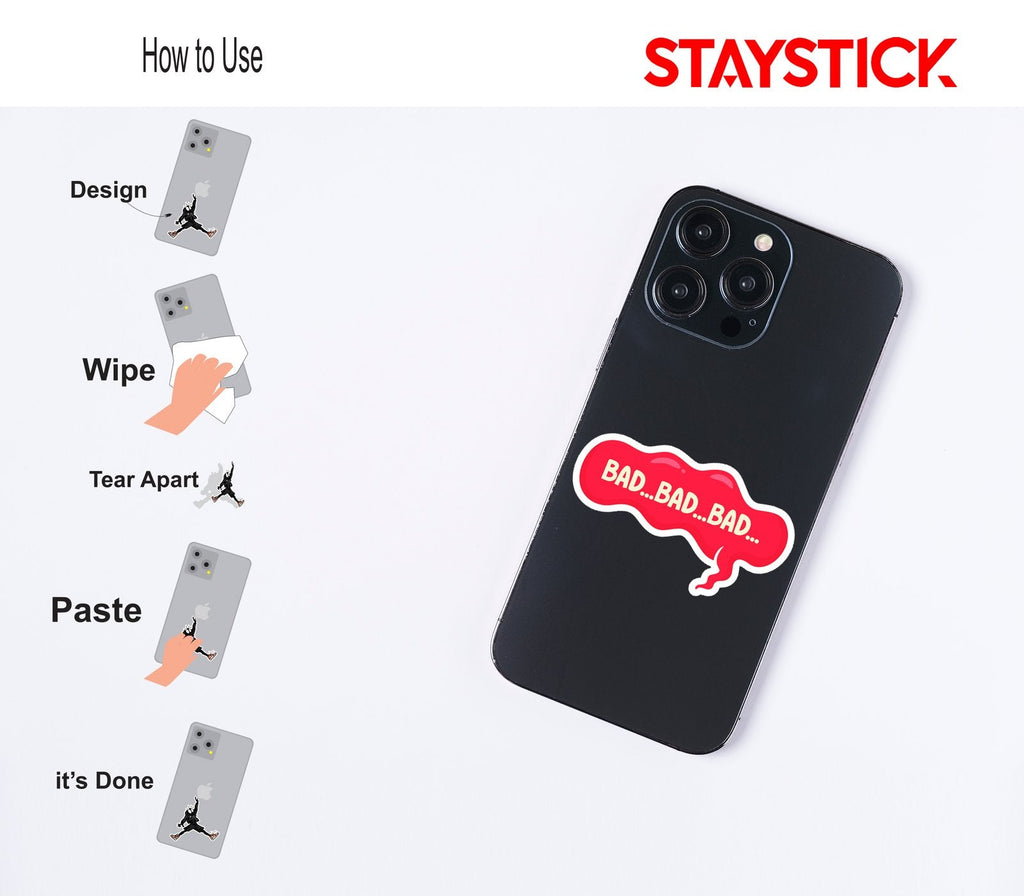 BAD STICKER Premium Vinyl Sticker