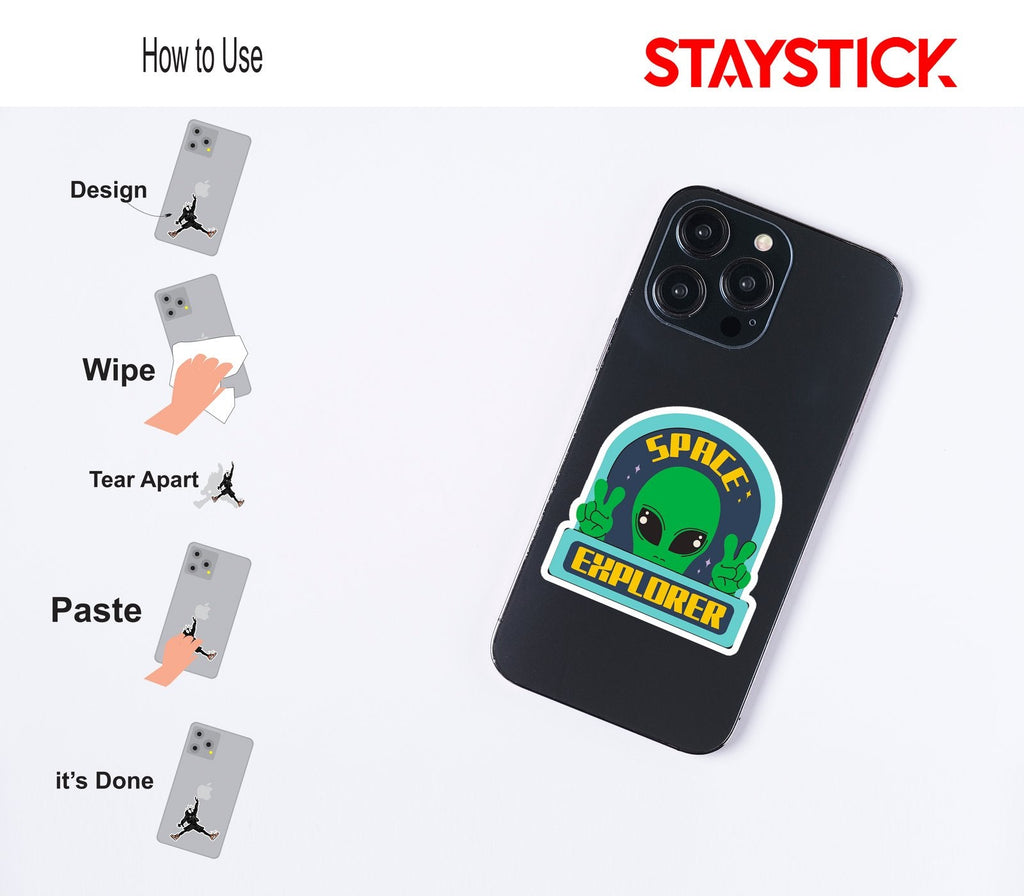 SPACE STICKER Premium Vinyl Sticker