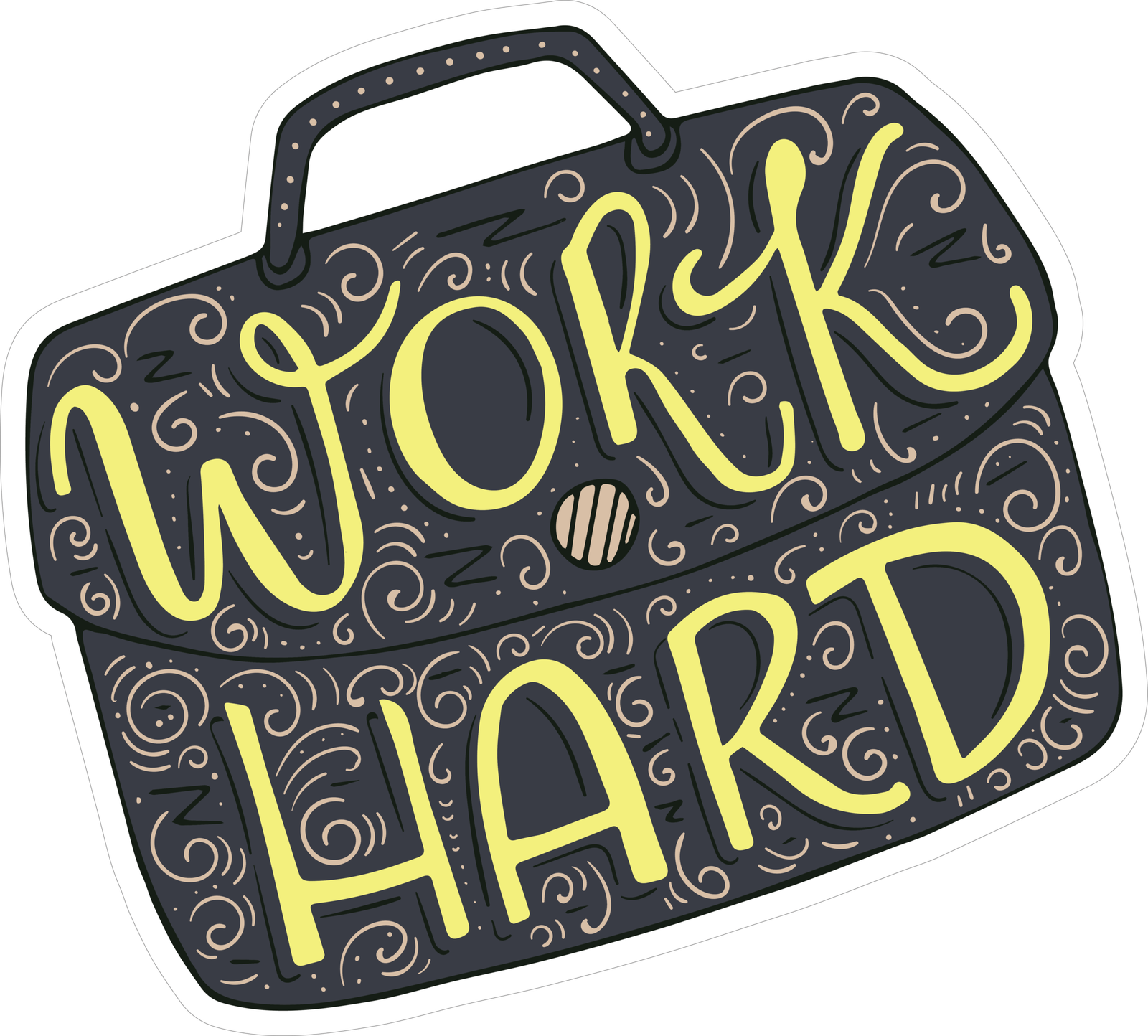 MOTIVATE STICKER Metalized Sticker