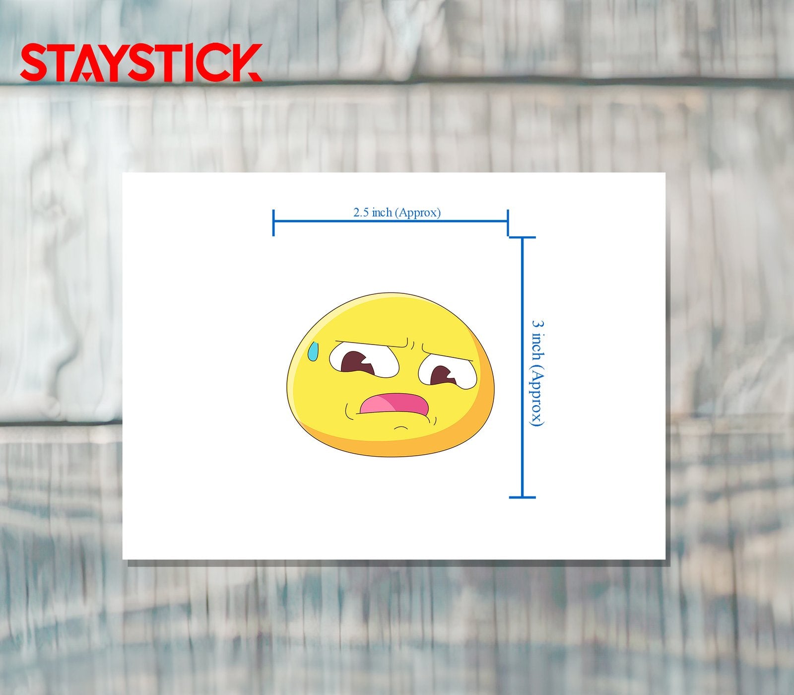 EMOJI 12 STICKER Premium Vinyl Sticker