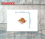 Delicious Croissant Sticker 3D Premium Sticker