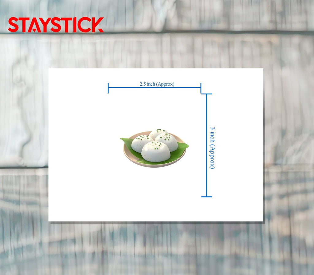 Steamy Dumpling Sticker Premium Vinyl Sticker