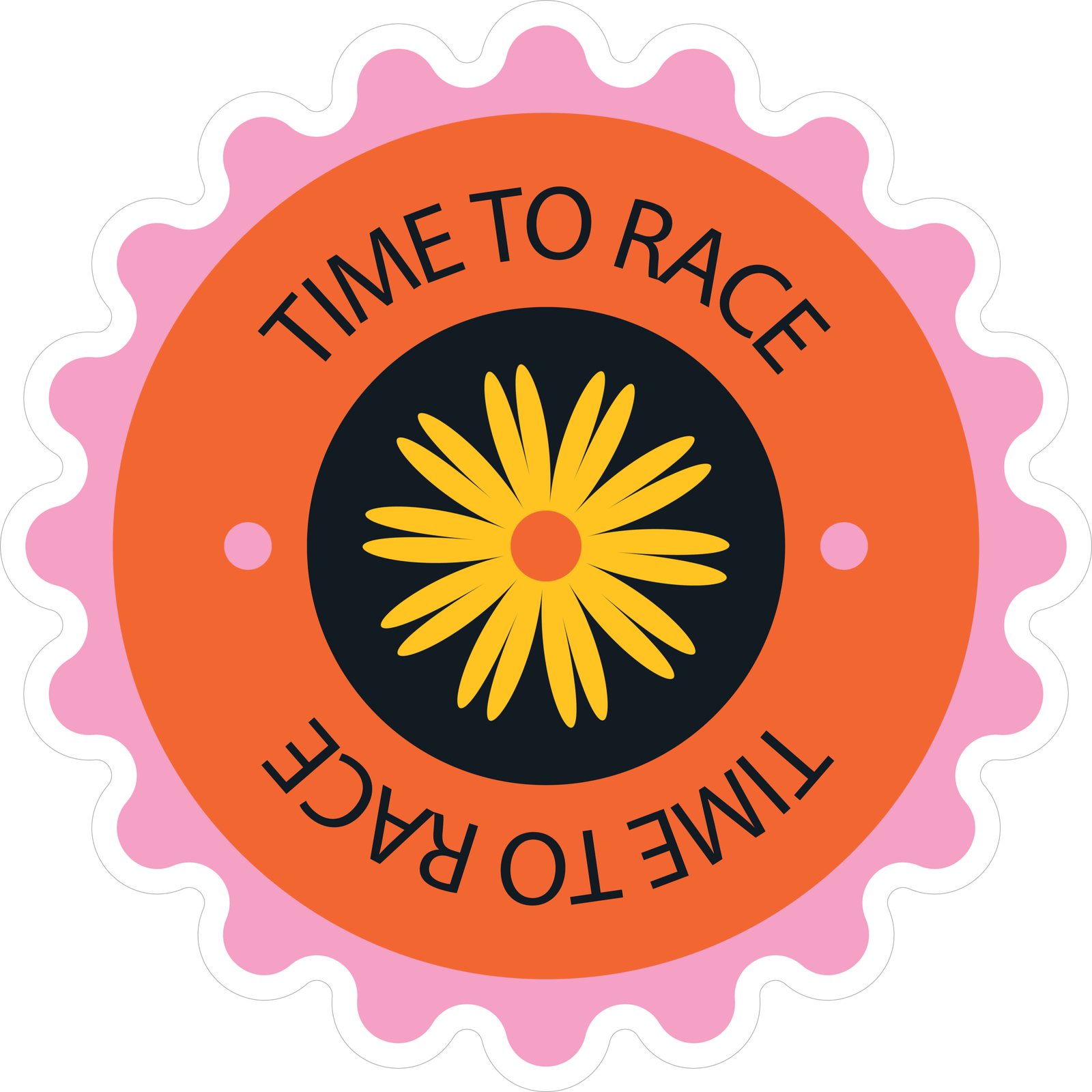 ROUND STICKER Metalized Sticker
