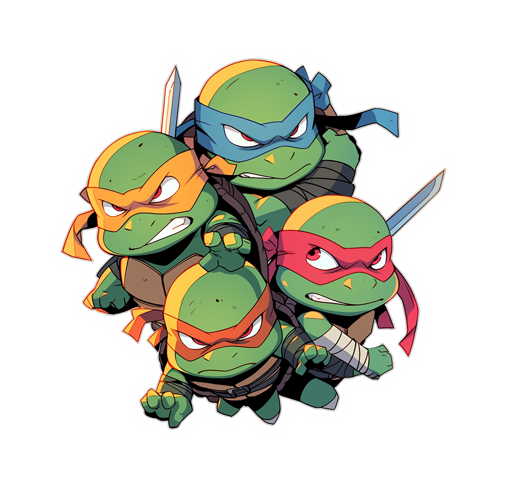 CHIBI ICON STICKER Premium Vinyl Sticker