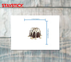 Chocolate Bundt Cake Sticker Premium Vinyl Sticker