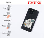 FUNNY STICKER Metalized Sticker