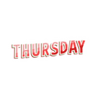 THURSDAY STICKER Premium Vinyl Sticker
