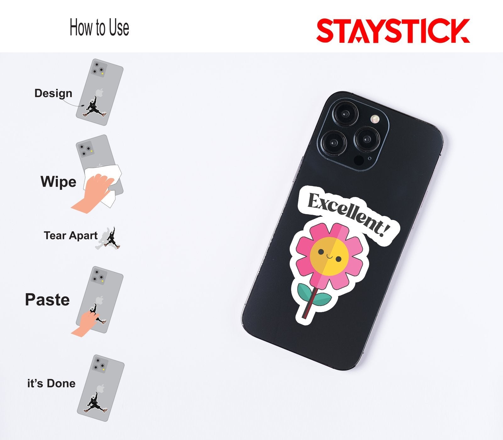 MOTIVATIONAL STICKER Metalized Sticker