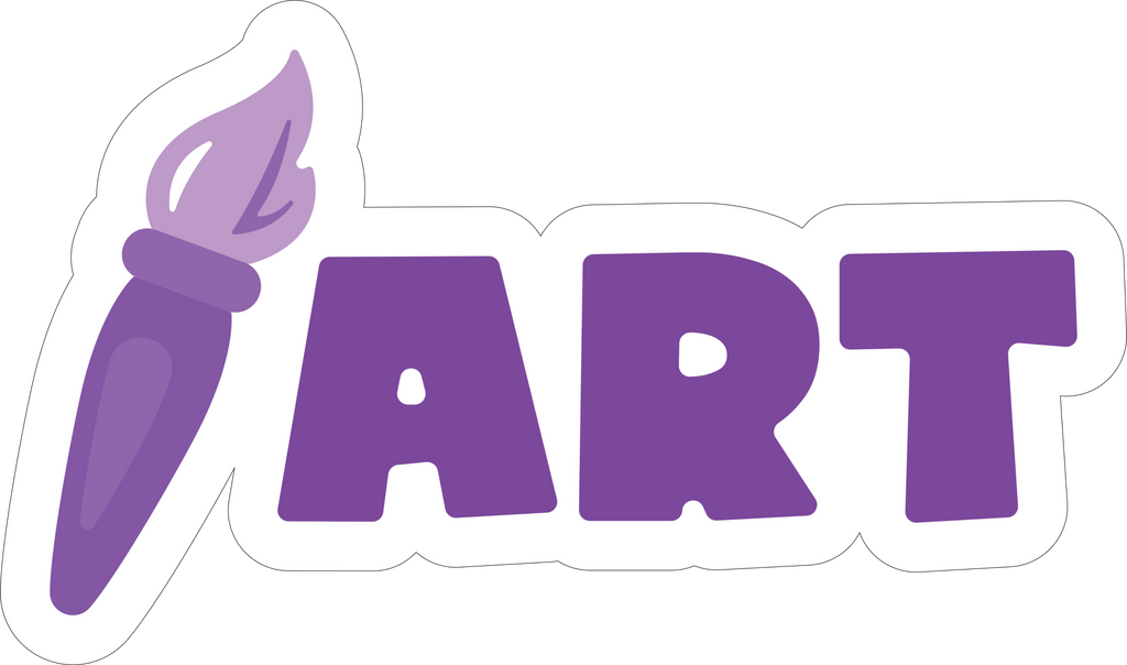 ART STICKER Premium Vinyl Sticker