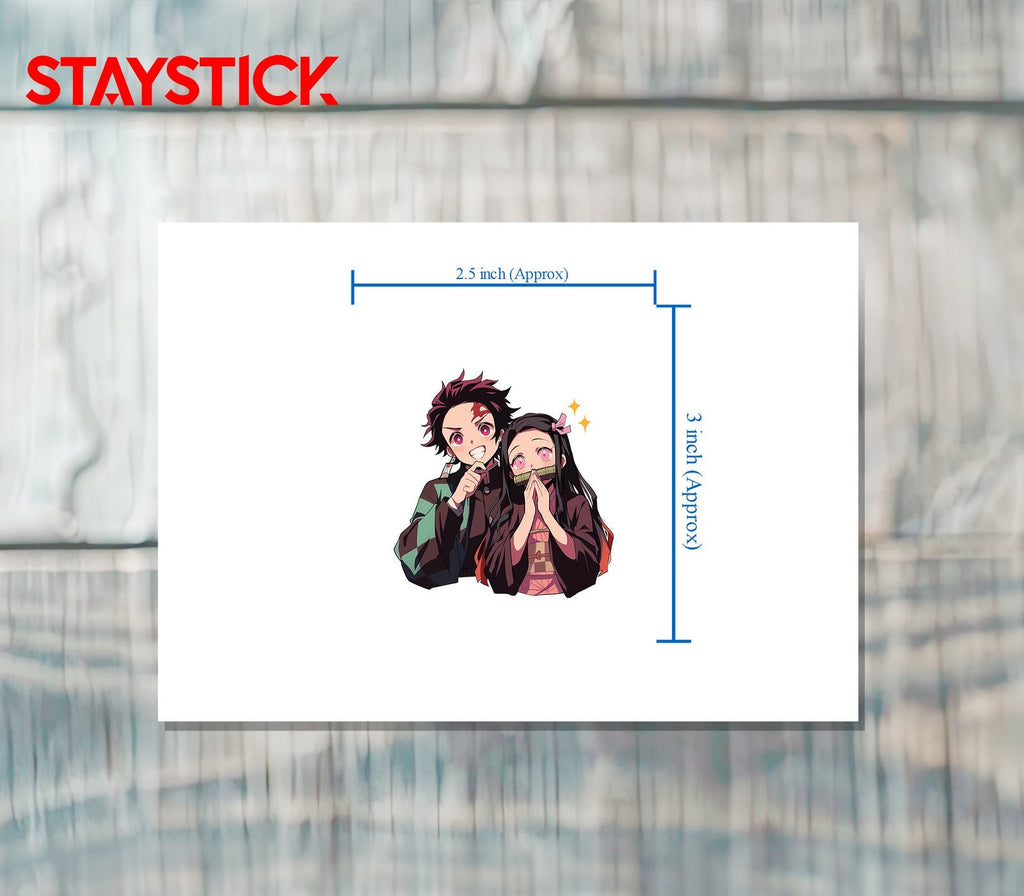 CHIBI KIMONO STICKER Premium Vinyl Sticker