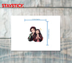 CHIBI KIMONO STICKER Premium Vinyl Sticker