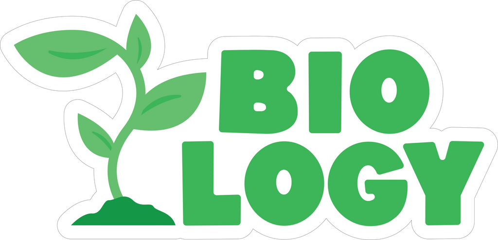 BIOLOGY STICKER Premium Vinyl Sticker