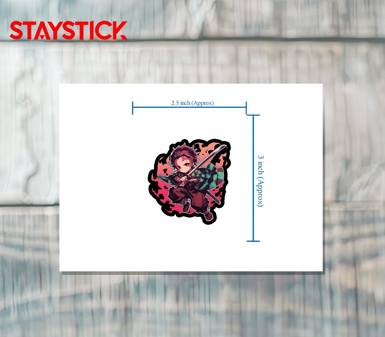 SWORDSMAN STICKER Premium Vinyl Sticker