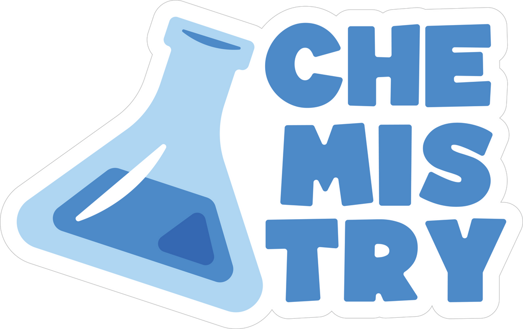 CHEMISTRY STICKER Premium Vinyl Sticker