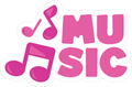 MUSIC STICKER Premium Vinyl Sticker