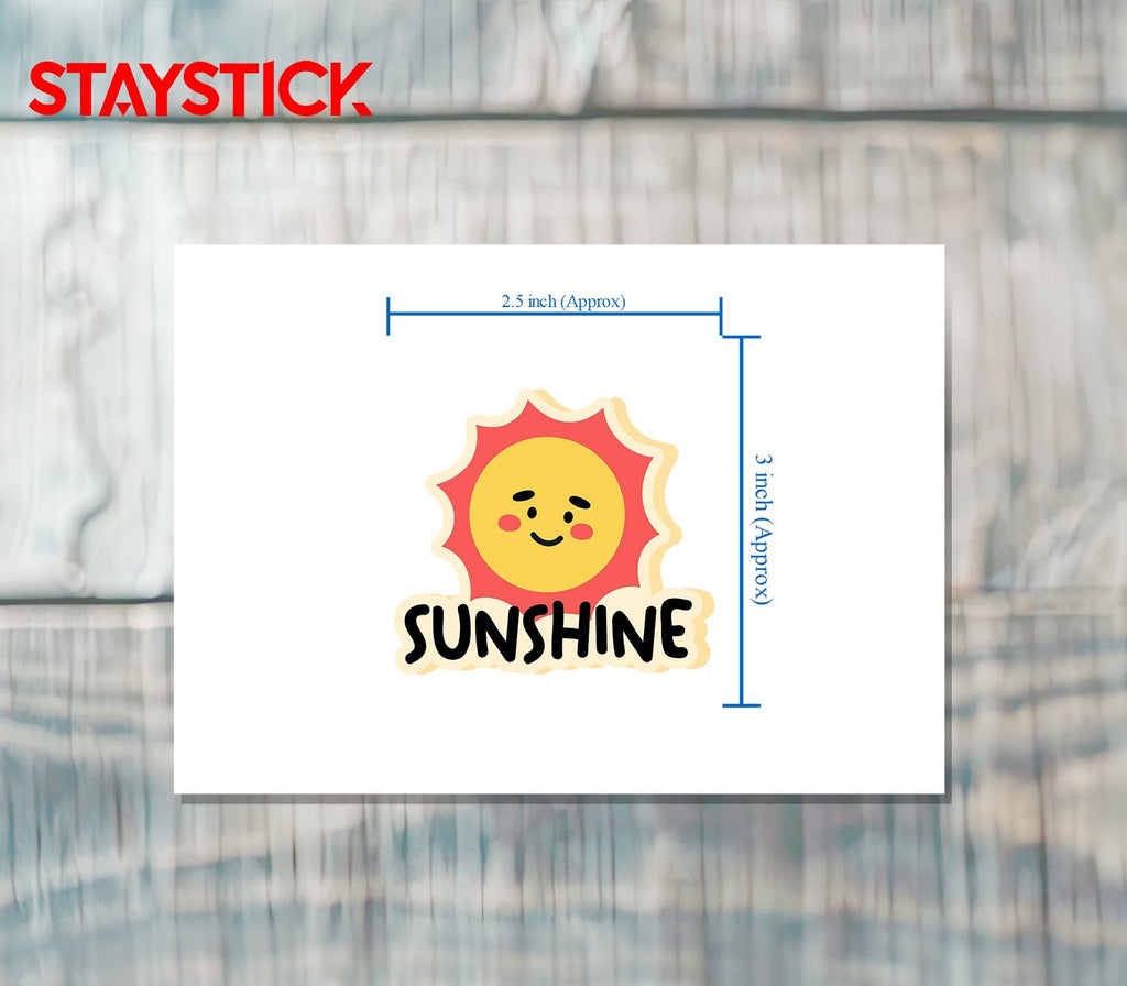 SUNSHINE STICKER Premium Vinyl Sticker