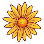 SUNFLOWER STICKER Premium Vinyl Sticker